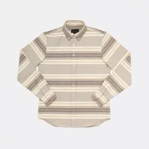 Blanket Flannel Shirt (Natural Stripe)