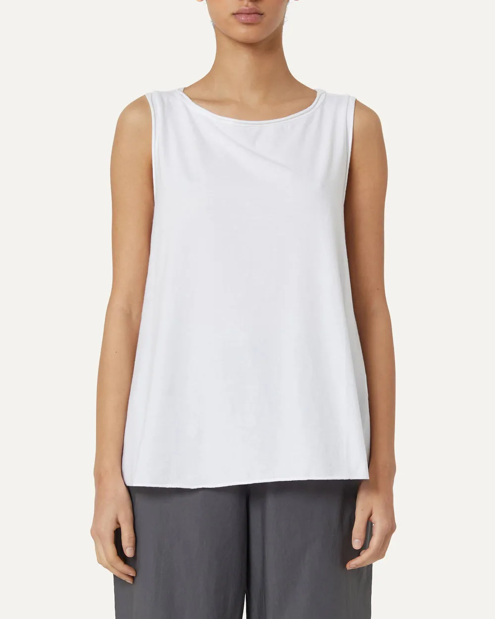 Canotta Gioia Tank in Black