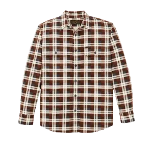 Filson - Field Flannel Shirt - Brown / Gray Plaid