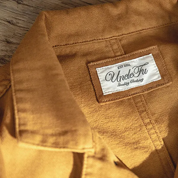 French Vintage Multi-pocket  jacket