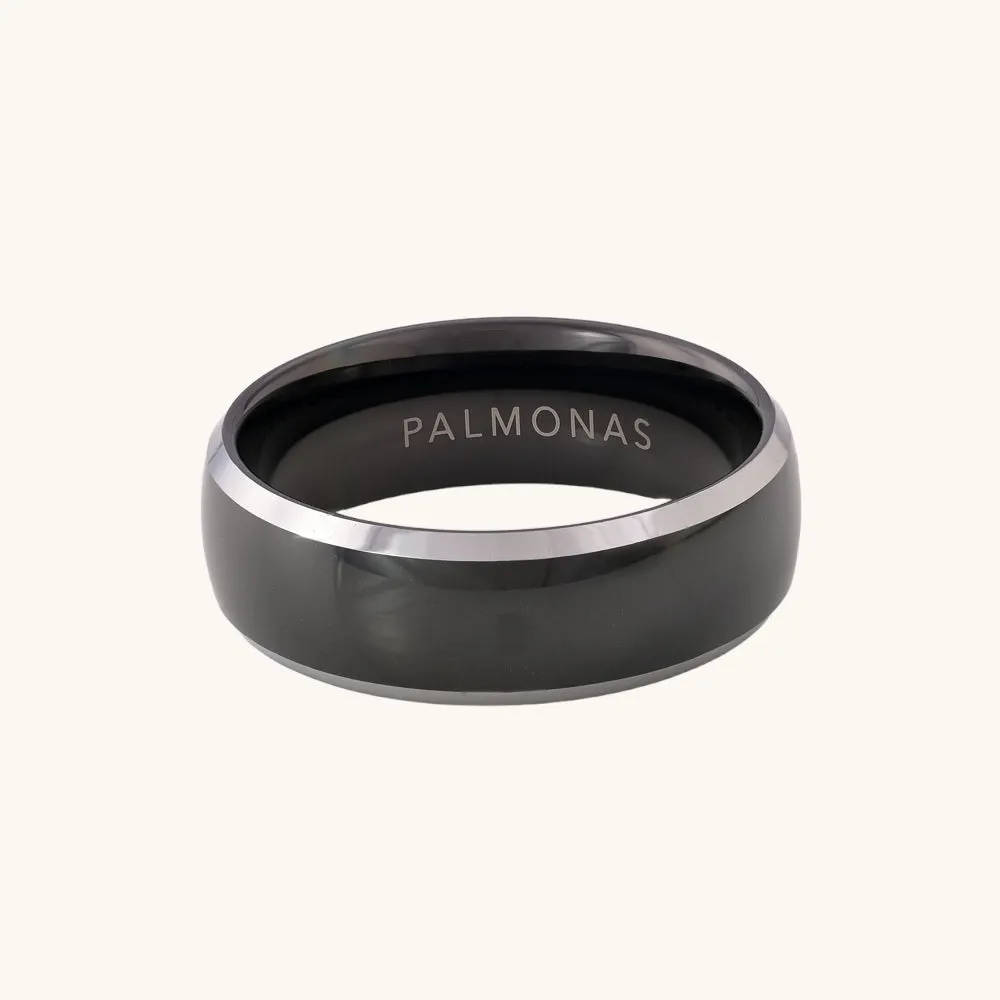 Glimmer Band Men's Ring Big- Tungsten