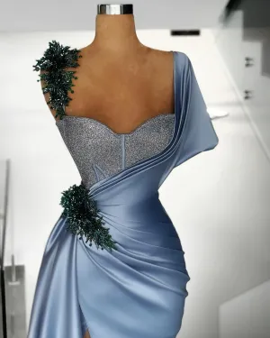 Kaitlyn Beautiful Gray Evening Dress