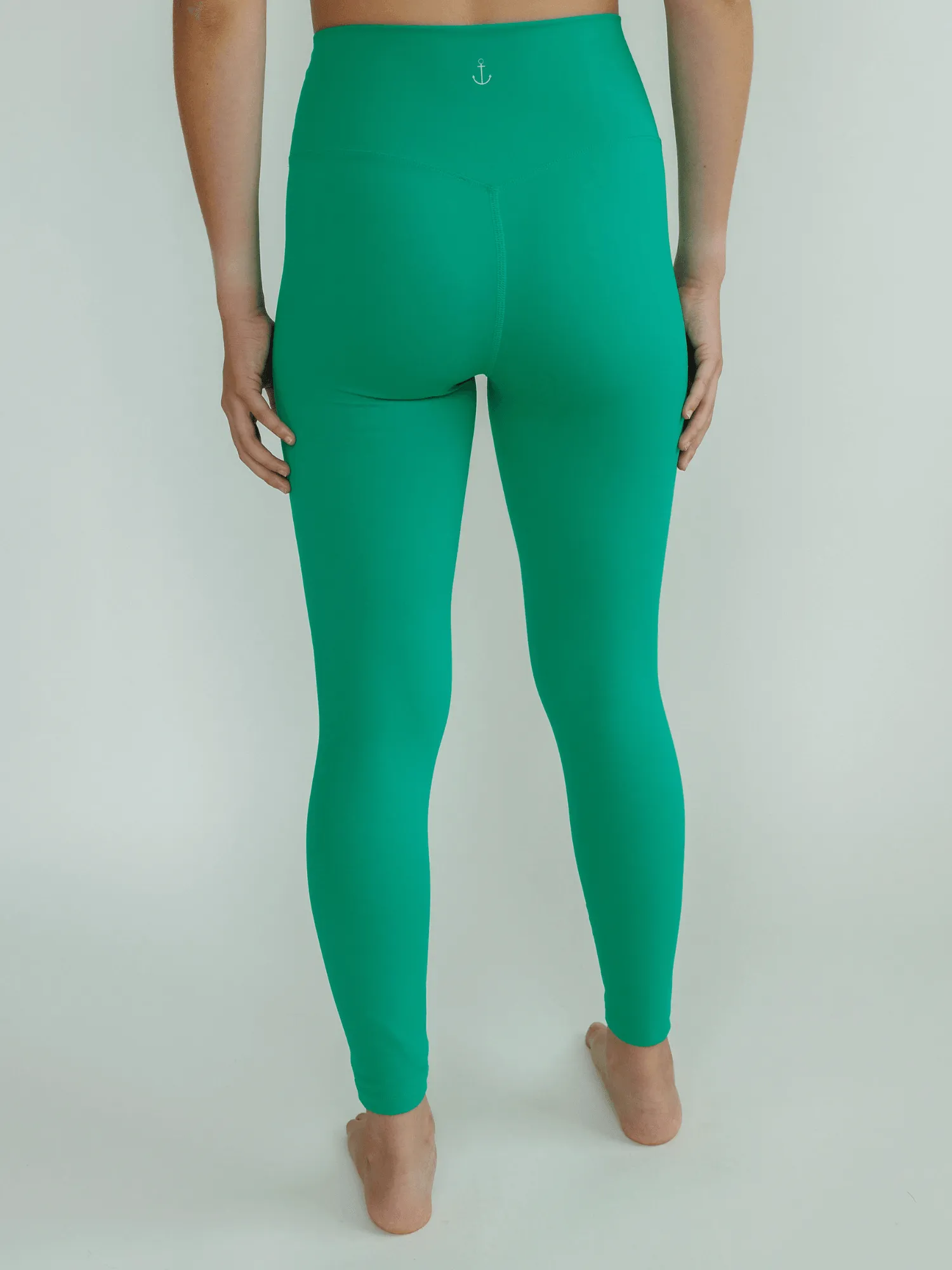 Kelly Green "Mia" Luxe and Lift High Rise Leggings
