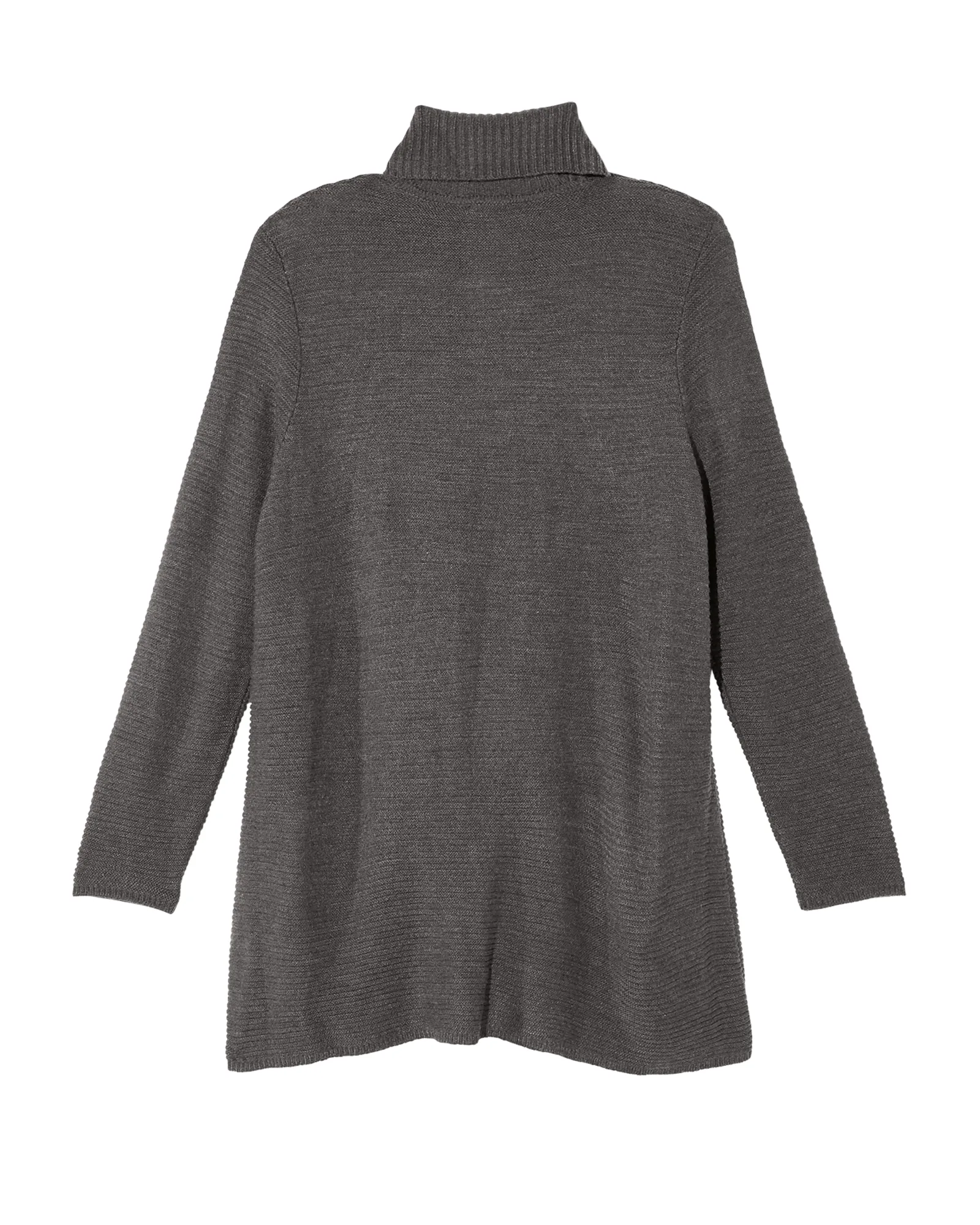 Lottie Long Sleeve Chunky Cardigan | Charcoal Grey