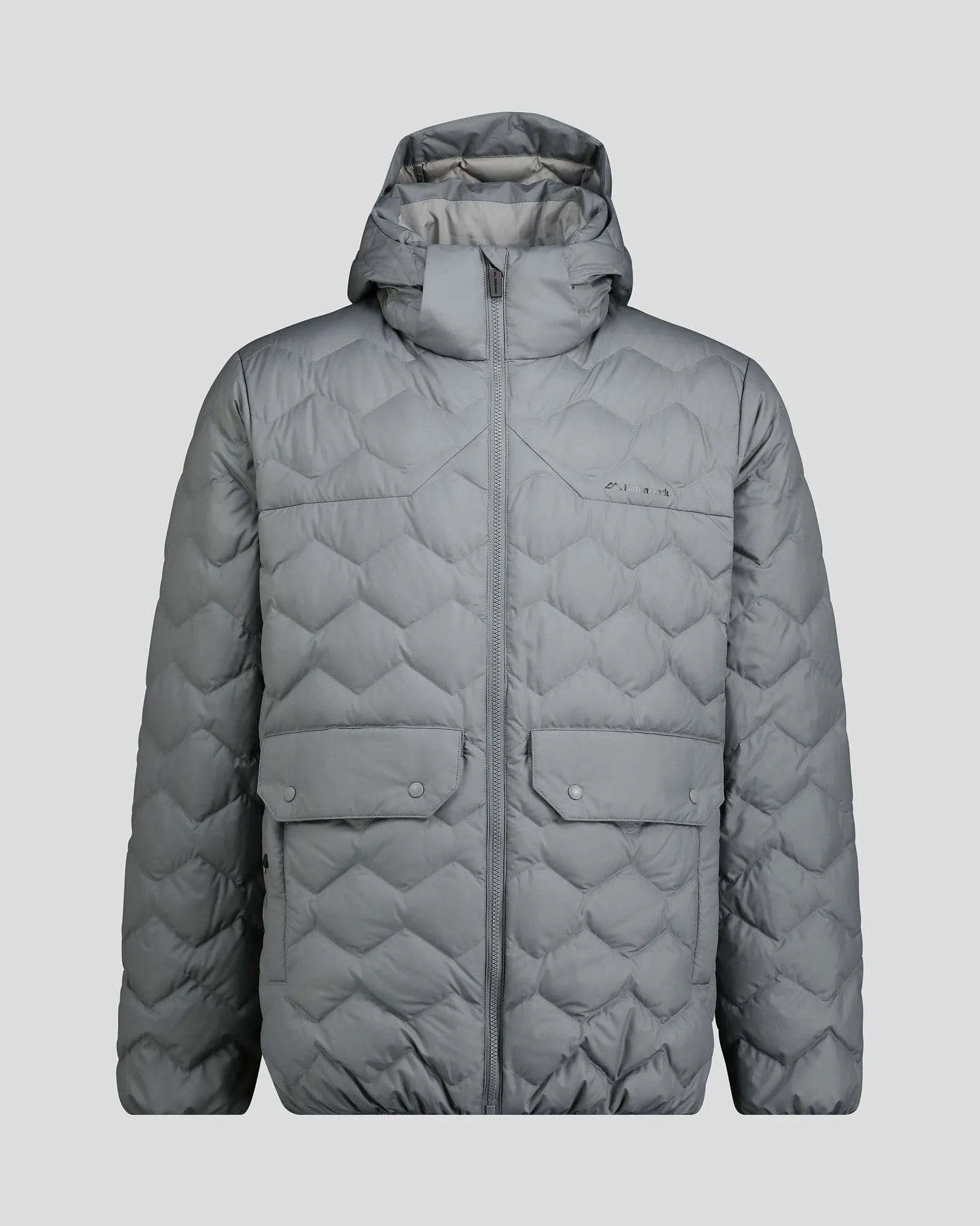 Men's Any Time Down Hooded Parka - Moon