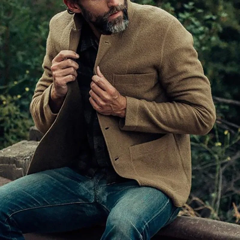 Men's Multi-pocket Cardigan Jacket