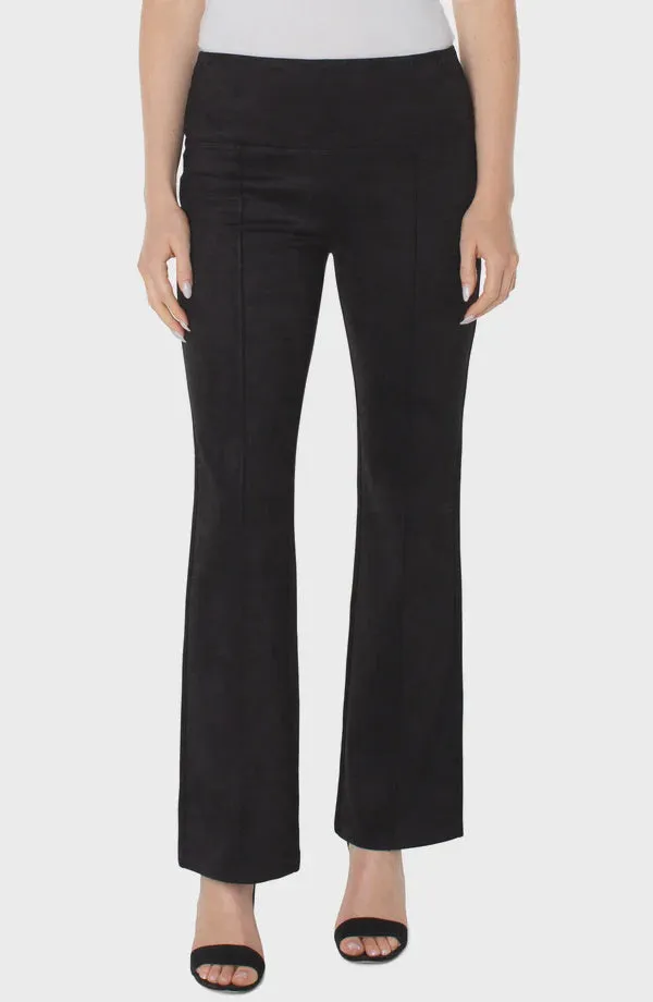 Pearl Full Length Flare W Pintucks 31" Inseam