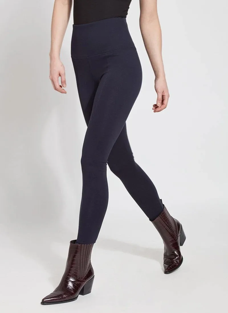 Ponte Signature Center Seam Legging, Midnight
