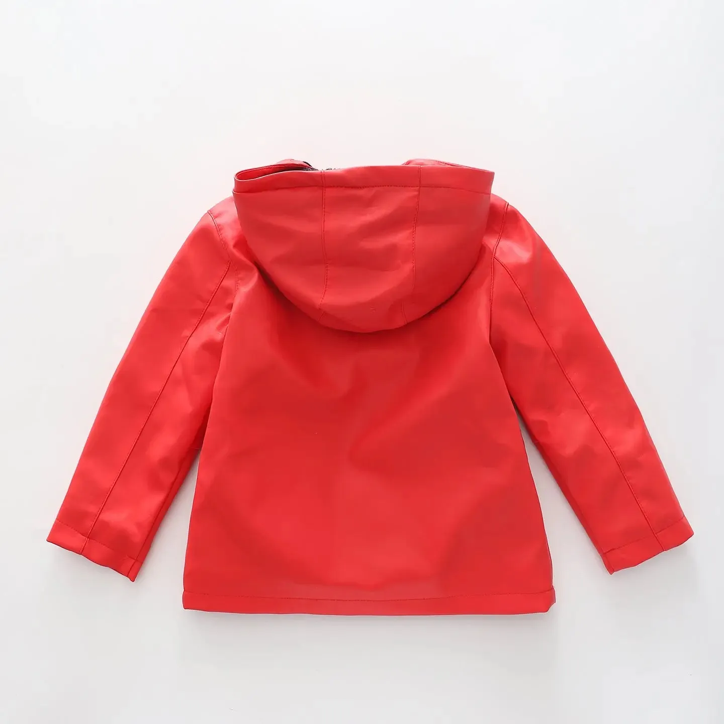 Racing Red Raincoat