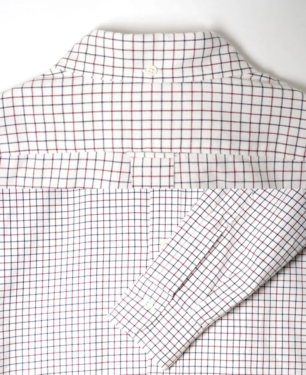 VINTAGE IVY  - Button-down Tattersall Flannel