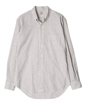 VINTAGE IVY  - Button-down Tattersall Flannel